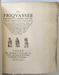 La friquassée crotestyllonnée commentée par Me. Epiphane Sidredoulx avec une préface de Prosper Blanchemain
