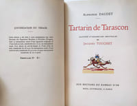 Tartarin de Tarascon, illustré d'aquarelles par Jacques Touchet.