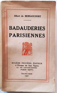 Badauderies parisiennes