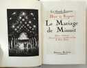 Le mariage de minuit. Edition définitive avec 21 gravures sur bois de René Pottier. Henri de Régnier  [René Pottier]