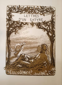 Lettres d'un satyre