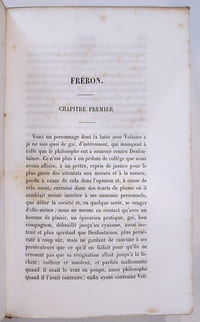 Les ennemis de Voltaire. L'abbé Desfontaines / Fréron / La Beaumelle