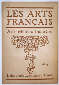 Les arts français, revue mensuelle illustrée publiant le Bulletin du Comité Central Technique des Arts Appliqués et des Comités régionaux. Arts - métiers - Industrie N°4 1917 Le rôle artistique de l'union française par Albert Besnard/ La sculpture ornementale par Alfred Lenoir / L'école Estienne par Charles Saunier