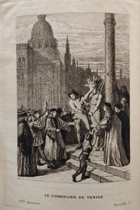 T.IV seul : 4ème journée. Les dix journées de Jean Boccace. Traduction de Le Maçon, réimprimée par les soins de D. Jouaust avec notice, notes et glossaire par Paul Lacroix. Eaux-fortes par Flameng. (Décaméron)