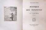 Mystique des tempêtes avec une gravure originale de J.E. Laboureur en frontispice. Marc-Adolphe Guégan [Jean-Emile Laboureur]