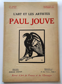 L'art et les artistes. Numéro spécial consacré à Paul Jouve