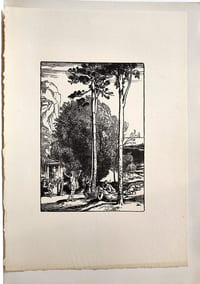 L'art et les artistes. N°3 Novembre 1919 Bois original d'Auguste Lepère.