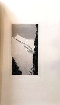 Gazette des Beaux-Arts Mars 1914. Contient : Edouard Monod-Herzen : gravure originale : Brèche dans la crête des Félouses (Savoie)