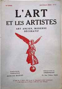 L'art et les artistes. N°8 14ème année. 1920. Beaufrère / Poussin / André Hellé.