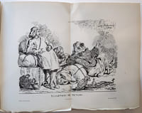 Gazette des Beaux-Arts Juillet 1914 Contient :Lithographie originale d'Eugène Delacroix : Muletiers de Tetuan