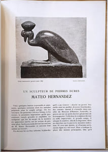 Art et décoration. Revue mensuelle d'art moderne. Octobre 1924 Emile Lenoble (céramique) par Léon Deshairs / un sculpteur de Pierres dures : Mateo Hernandez par René-Jean / Georges Renouvin par Guillaume Janneau