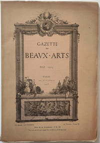 Gazette des Beaux-Arts Mai 1913. Maurice Denis / Verhaeren / Galard
