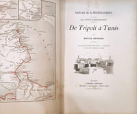 Autour de la méditerranée. Les côtes barbaresques. De Tripoli à Tunis. 120 illustrations par A. Chapon et une carte itinéraire du voyage.