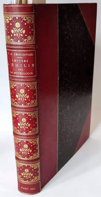 Lettres à Emilie sur la mythologie par C. A. Demoustier. Notice de Collin d'Harleville. Illustrations de Moreau le Jeune