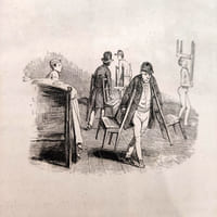 Premiers voyages en zigzag ou excursions d'un pensionnat en vacances dans les cantons suisses et sur le revers italien des Alpes par R. Töpffer illustrés d'après les dessins de l'auteur, d'un grand nombre de vignettes dans le texte par MM. Calame, Girardet, Français, d'Aubigny etc. septième édition