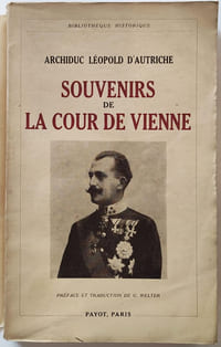Souvenirs de la cour de Vienne