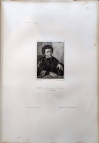 Gravure sur acier issue des Galeries historiques de Versailles : Charles de Bourgogne dit Le Téméraire