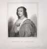 Gravure sur acier issue des Galeries historiques de Versailles : Duchesse de Lancastre. Duchesse de Lancastre .