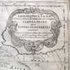 Carte XVIIIème. 1702 Geographia Sacra tabula prima quae totius orbis partes continet. (Moyen- Orient / bassin méditerranéen / temps bibliques). Sanson ...