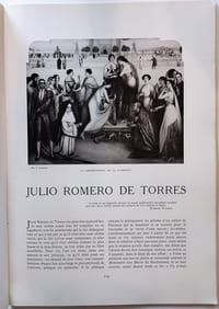 L'art et les artistes. Juillet 1914. Stwosz / Julio Romero de Torres / Beaubois de Montoriol / Richard Burgsthal / Madeleine Zillhardt