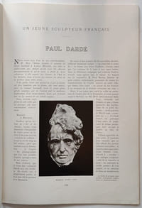 L'art et les artistes. Août 1909. Watteau / Jules Adler / William Horton / Rudolf Wilke / Paul Dardé