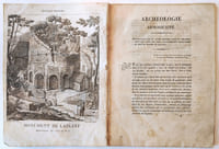 Réunion de deux plaquettes : Archéologie armoricaine : Dissertation sur un ancien édifice, dans le département des côtes du nord, vulgairement connu sous le nom de Temple de Lanleff / Médailles armoricaines.