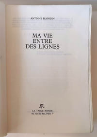Ma vie entre les lignes