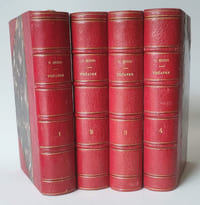 Théâtre. 4 volumes. Complet. T.I Cromwell / T.II Hernani, Marion Delorme, Le roi s'amuse / T.III Lucrèce Borgia , Marie Tudor, Angelo / T.IV La Esmeralda, Ruy Blas, Les Burgraves