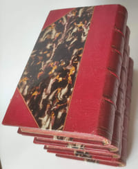 Théâtre. 4 volumes. Complet. T.I Cromwell / T.II Hernani, Marion Delorme, Le roi s'amuse / T.III Lucrèce Borgia , Marie Tudor, Angelo / T.IV La Esmeralda, Ruy Blas, Les Burgraves