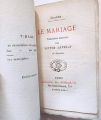 Le mariage