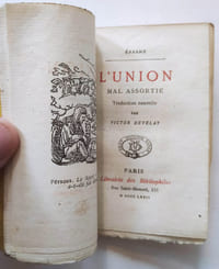 L'union mal assortie