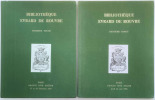 Bibliothèque Evrard de Rouvre (première et deuxième partie, complet). Evrard de Rouvre [Blaizot / Gautrot]