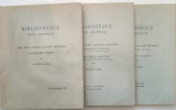 Bibliothèque d'un amateur 15-16 novembre 1962 / 21 mai 1963 et 28 novembre 1963. Rare réunion des trois parties de cette vente. Etienne Ader ...