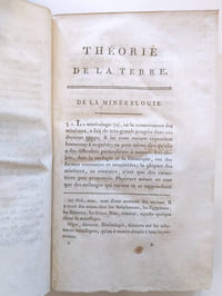 Théorie de terre. Seconde édition, corrigée et augmentée d'une minéralogie (Partie Minéralogie complète)