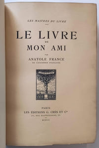 Le livre de mon ami. Illustration de Siméon