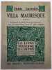 Villa Mauresque. Avertissement documentaire de Georges normandy : Guy de Maupassant rival de Jean Lorrain. Jean Lorrain [Georges normandy]
