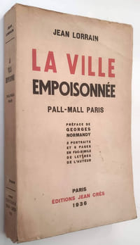La ville empoisonnée. Pall-mall Paris.