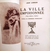 La ville empoisonnée. Pall-mall Paris.
