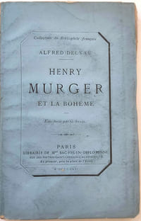 Henry Murger et la bohême