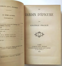 Le jardin d'Epicure