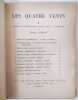 Les quatre vents. Cahiers de littérature publié sous la direction de Henri Parisot N°1.. [Henri Parisot] William Shakespeare / Steinbeck / Georges ...