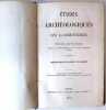 Etudes archéologiques dans la Loire-Inférieure par M. Orieux, agent-voyer inspecteur. Arrondissements de Nantes et de Paimboeuf. Orieux Eugène