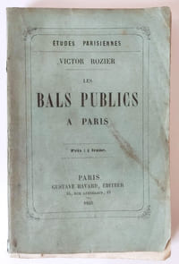 Les bals publics à Paris