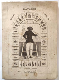 Œuvres choisies de Gavarni. - La vie de jeune homme - Les débardeurs. Revues, corrigées et nouvellement classées par l'Auteur. Etudes de mœurs contemporaines.  Avec des notices en tête de chaque série par P.J. Stahl