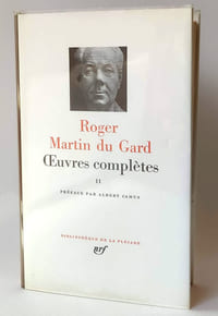 Œuvres complètes. T.II seul. Les Thibault (suite et fin) L'été 1914 / Epilogue / Vieille France / Confidence africaine / Le testament du père Leleu / La gonfle / Un taciturne / Notes sur André Gide