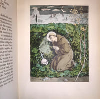 Les petites fleurs de Saint François d'Assise choisies et traduites par Frédéric Ozanam. Illustrations de Brunelleschi