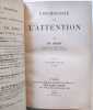 Psychologie de l'attention. Ribot Th&eacute;odule-Armand