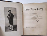 Mon vieux Berry, poésies berriaudes de Jean RameauMaître-sonneur de cornemuse