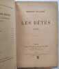Les B&ecirc;tes - po&eacute;sie- Lettre autographe sign&eacute;e. Rollinat Maurice