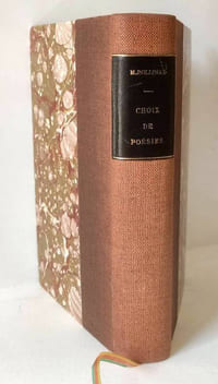 Choix de Poésies